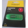 INTENSO-Clé-USB-2-0- Rainbow-Line-8-Go-Vert-ist-france-com