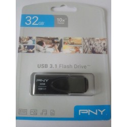 cle usb 32 go PNY Attaché 4 - clé USB - 32 Go - 3.1 - noir